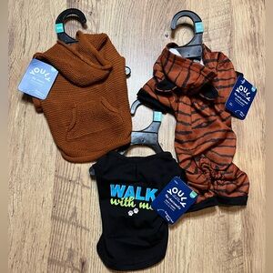 👹 (3 pc)Youly XXS Dog Clothes Collection NWT 💖